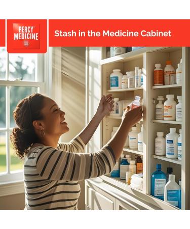 OAKHURST COMPANY Percy Medicine for Diarrhea, Firm Stool, and Digestive Support Anti-Diarrheal Liquid with Bismuth Subsalicylate 1050mg, Rhubarb Orange Cinnamon Flavor (4 Fluid Ounces) - Buy Online on GoSupps.com