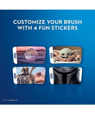 Oral-B Star Wars Kids Electric Toothbrush | For Kids 3+ | Best Price - Buy Online on GoSupps.com