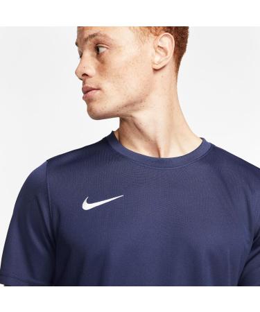 Buy NIKE Men's Dry Park VII JSY SS T-Shirt - Stylish Blue & White Solid Color - International Shipping Available - Buy Online on GoSupps.com