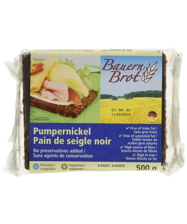 BAUERNBROT Pumpernickel Bread Germany 500g