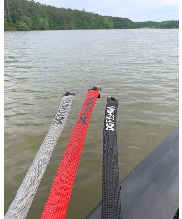 3 Pack 7ft Fishing Rod Sleeve - Casting Rod Protector/Rod Sock/Cover Red - Buy Online on GoSupps.com