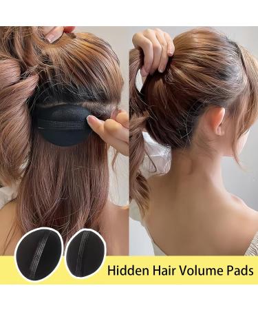 2-Piece Dutt Pillow Set | Nylon Invisible Fluffy Hair Accessories for Volume & Style | Perfect for Parties & Special Occasions - Buy Online on GoSupps.com