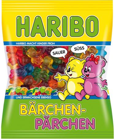 Haribo Ours de couple Lot de 5 caoutchouc - Babyours - Vin en caoutchouc Fruit caoutchouc en sachet Pochette - Buy Online on GoSupps.com
