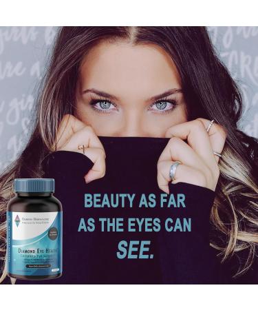 Diamond Eye Health - Natural Vitamins for Complete Eye Support - Healthy Eye Vitamins - Eye Health Vitamins to Help Preserve Aging Eyes - Vegan Gluten-Free Dairy-Free - (90 Count) - Buy Online on GoSupps.com