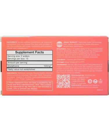 Buy RADIANCE NAD+ 50MG Wafers - 30 Count | Boost Energy & Wellness | International Shipping Available - Buy Online on GoSupps.com