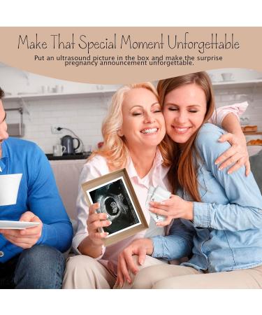 VELENTI Grandparents Baby Announcement Gift - Cute You Will Be Grandpa & Grandma Socks in Gift Box - Perfect Pregnancy Announcement Ideas - Buy Online on GoSupps.com