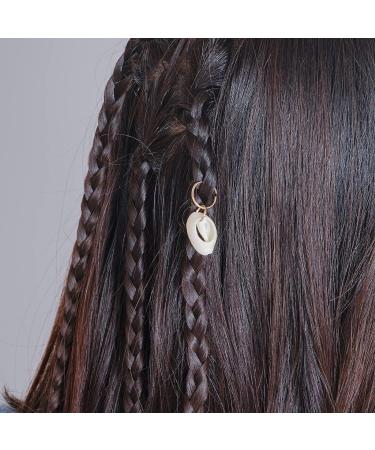 27Pcs Natural Colored Crystal Hair Jewelry for Braids - Metal Charms and Spirals for Women and Girls Hairstyles - Buy Online on GoSupps.com