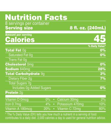 V8 Spicy Hot 100% Vegetable Juice 64 FL OZ Bottle (Pack of 6) - Premium Vegetable Blend with Tomato Juice - Buy Online on GoSupps.com