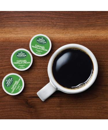 Green Mountain Caramel Vanilla Cream Coffee K-Cup Pods â€“ Light Roast, 12 Count (Pack of 6) - Buy Online on GoSupps.com