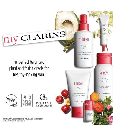 Clarins RE-MOVE Purifying Cleansing Gel - Vegan & Paraben-Free | 4.5 oz | Visibly Reduces Pores, Leaves Skin Radiant & Smooth - Buy Online on GoSupps.com