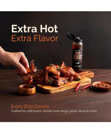 Rachel's Honey BV RACHELS HOT HONEY EXTRA HOT ChiliInfused Honey 100 Natural EUOrigin Honey Made in The Netherlands 350g - Buy Online on GoSupps.com