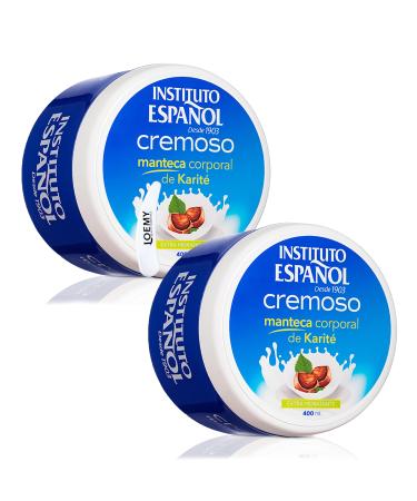 Instituto Espa ol Crema Corporal Moisturizing with shea butter vitamin ADEF Cream Regenerating Intensive for Rough Skin Body Cream to Prevent Dehydration Set 800ml