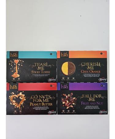 TBD GIFTTING Slimming World HiFi Bars 4 Boxes (Peanut Butter Choc Orange Fruit & Nut Sticky Toffee Flavours) by TBD365