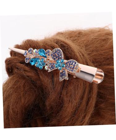 Beaupretty clip ins hair clips hair barrettes women hairpin large barrette large hairpins rhinestone hairpins unique clips for hair large hair clip crystal accessories women's Metal - Buy Online on GoSupps.com