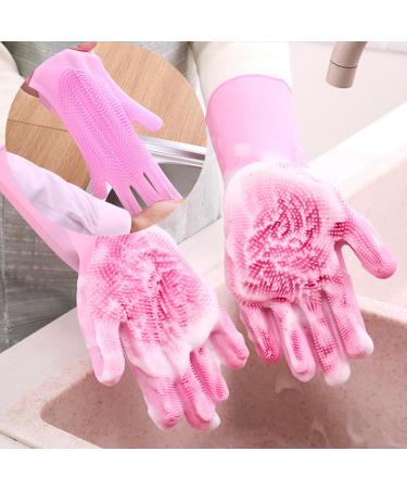 XFly Pet Grooming Gloves & Nursing Shoes for Cats - Bathing & Massaging Tool (Pink) | International Shipping Available - Buy Online on GoSupps.com