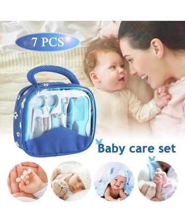 Baby Grooming Healthcare Kit - 8 pcs RoseFlower Baby Safety Care Set for Newborns - Includes Brush, Comb, Nail Clipper, Toothbrush - Nursery Health Care Set for Boys and Girls - Buy Online on GoSupps.com