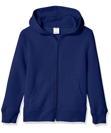 Amazon Essentials Boys and Toddlers' Fleece Zip-Up Hoodie Sweatshirt 4 Years Navy - Buy Online on GoSupps.com