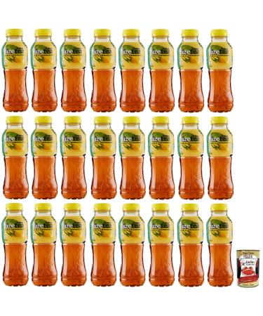 Italian Gourmet E.R. Fuze Tea Pack of 24 disposable 400ml PET bottles + 400g of black iced lemon tea with a hint of lemongrass