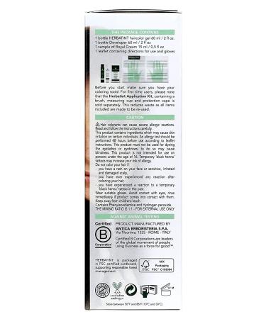 Herbatint 4N Chestnut Permanent Hair Color Gel - 4.56 fl oz (135 ml) | Gentle & Long-Lasting Hair Dye - Buy Online on GoSupps.com