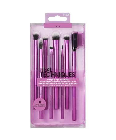 Buy Real Techniques AU Natural Make-Up Brush Set & Everyday Eye Essentials 8-Part Eyeshadow Brush Set - International Shipping Available - Buy Online on GoSupps.com