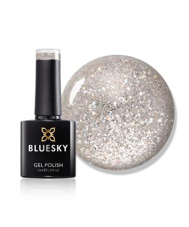 Bluesky Gel Nail Polish Platinum 09 Ice Ice Baby 10 ml Long Lasting Chip Resistant 10 ml (Requires Drying Under UV LED Lamp)