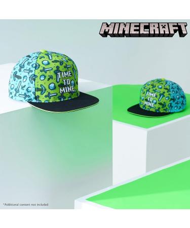 Trendy Minecraft Baseball Cap Snapback for Kids - Ideal Green/Blue Basecap & Fischerhut for Boys & Girls - Buy Online on GoSupps.com