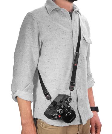 Peak Design Leash Camera Strap (L-BL-3) - Large Black | Adjustable & Comfortable - Buy Online on GoSupps.com
