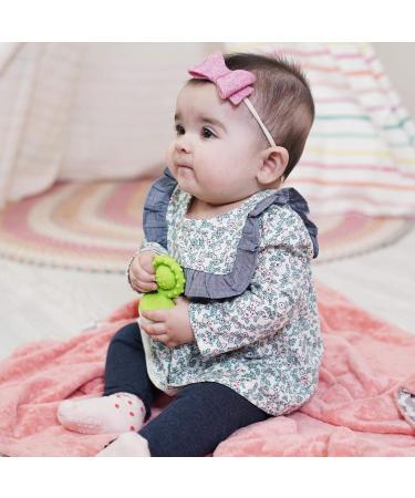 Fat Brain Toys Dimpl Wobbl Green Teether (1) - Buy Online on GoSupps.com