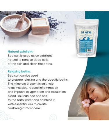 Wassy Himalaya SL 100 natural unrefined sea salt organic mineral sea salt with a high degree of purity perfect for cooking premium sea salt Origin Spain Salt Large Coarse - Buy Online on GoSupps.com