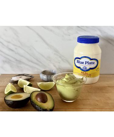 Blue Plate Real Mayonnaise 12oz Squeeze Bottle - 6 Pack | Rich and Creamy Real Mayonnaise - Buy Online on GoSupps.com