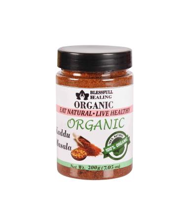 Blessfull Healing Organic Kaddu Masala 200 Gram Airtight Container (Packing May Vary) 200 Gram 7.05 oz