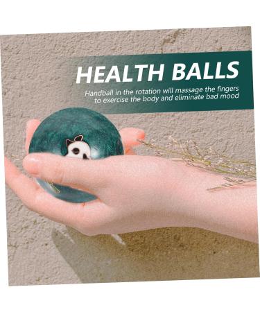 Shop Homsfou 2ST Fitness Handball Spiked Massage Balls - Ideal for Hand Exercises & Strengthening | Physioball for Effective Hand Massage - Buy Online on GoSupps.com