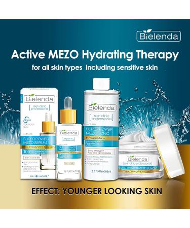 Buy Bielenda Skin Clinic Super Power Mezo Serum | Hydrating Anti-Age 30ml - International Shipping - Buy Online on GoSupps.com