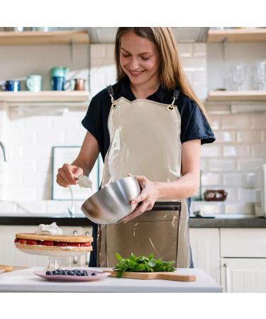 Beavorty Hair Stylist Apron Barber Cape Hair Cutting Cape TPU Hairstylist Bib For Painting Arts Craft Kitchen Cooking Aprons - Buy Online on GoSupps.com