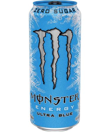 Monster Energy Ultra Blue 16oz - Pack of 24 | Sugar-Free Energy Drink - Buy Online on GoSupps.com