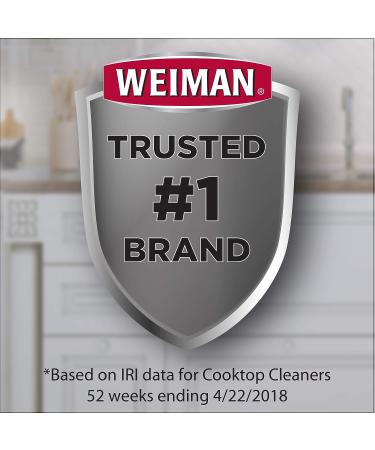Weiman Cook Top Scrubbing Pads - 3 Reusable Pads for Smooth Top and Glass Cooktop Ranges - Buy Online on GoSupps.com