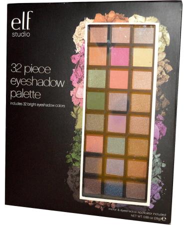 E.L.F. Cosmetics Eyeshadow Palette Brights 1-Ounce 32-Piece - Buy Online on GoSupps.com