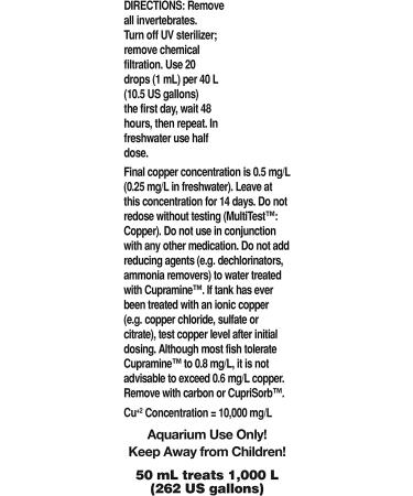 Cupramine Removal Guide: Use Carbon or CupriSorb for Effective Copper Absorption in Aquariums - Buy Online on GoSupps.com