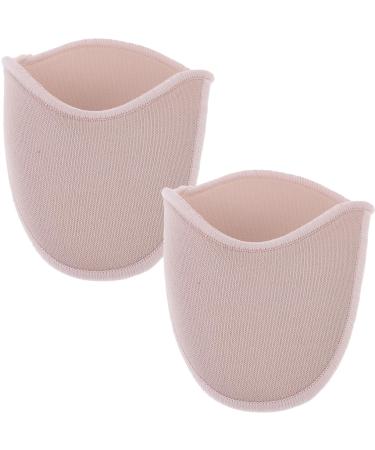 1 pair of ballet toe pockets toe cushion toe protective covers Ballet dance toe pads for toe crops for toe sleeves made of fabric socks with toe bags Spitz shoe protection