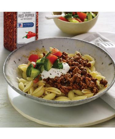 McCormick Culinary Crushed Red Pepper Flakes 13 oz - Perfect for Pizza, Beef, Pork, and Flatbreads - Buy Online on GoSupps.com