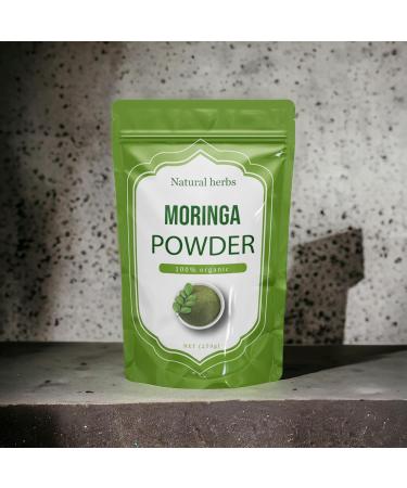 Organic Moringa Powder 100% Pure Leaf Powder USDA Organics Kosher Halal 100% Natural 8Oz (200g) - Buy Online on GoSupps.com