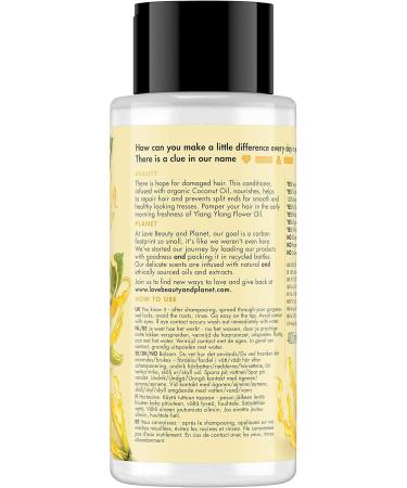 Love Beauty and Planet Repair Hair Conditioner 400ml - Nourishing & Sustainable Hair Care | International Shipping Available - Buy Online on GoSupps.com