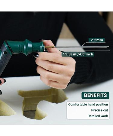 WINONS Hot Wire Foam Cutter WFC-0003 - 18W Versatile Styrofoam Cutter with Rotational Handle - Kit of 3 - Buy Online on GoSupps.com