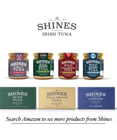 Pack of Shines Irish Tinned Sardines - 3 Flavours Tomato Sauce Olive Oil and Sunflower Oil - Pilchards - Low Carb and High Protein - Canned Fish High in Omega 3 - 3x 106g Cans - Buy Online on GoSupps.com