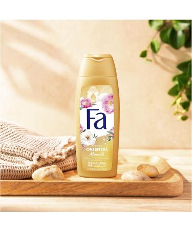 Fa Oriental Moments Nourishing Shower Gel with Delicate Desert Rose and Sandalwood Fragrance - 3 x 750ml - Buy Online on GoSupps.com