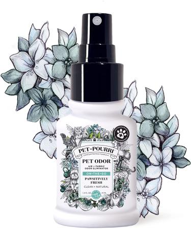 Poo-Pourri Pawsitively Fresh Pet Odor Eliminator Spray - Travel Size 1.4 Fl Oz - Buy Online on GoSupps.com