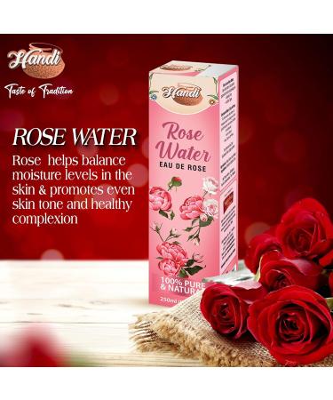 Handi Rose Water For Face 110ML Moisturizer Facial Spray - Buy Online on GoSupps.com