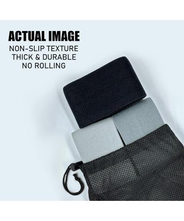Premium Non-Slip Booty Bands for Legs & Butt - Fabric Resistance Bands for Women/Men - Ideal for Hips, Strength Training & Yoga - Buy Online on GoSupps.com