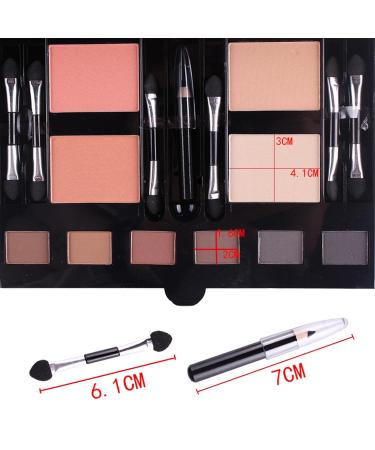 CHSEEO Makeup Gift Set | Complete Cosmetic Makeup Palettes & Case for Face Eyes and Lips - Perfect for International Shipping - Buy Online on GoSupps.com