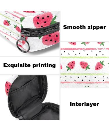 Sanitary Napkin Storage Bag - Portable Period Pouch for Women & Teen Girls | Menstrual Cup & Nursing Pad Holder - Multicolor - Buy Online on GoSupps.com